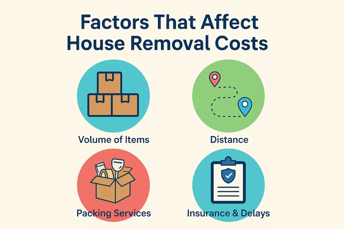 Factors that affect the moving costs Factors that affect the moving costs